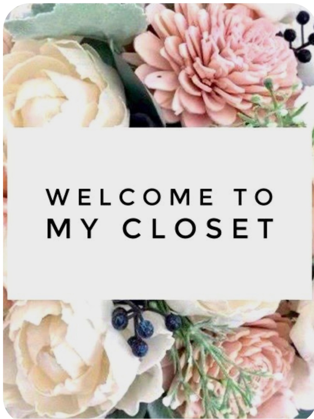 So Glad You came  to Check my Closet!